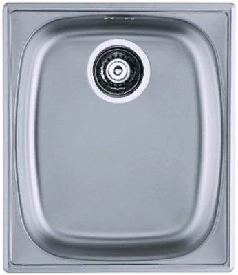 ALVEUS BASIC 10 NAT-90, мойка, нержавеющая сталь (в комплекте с сифоном 1130550)