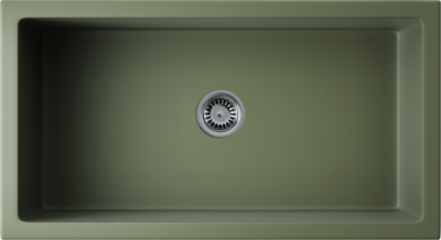 Детальное фото товара: Omoikiri Mikura 83-OL, мойка, керамика, olive