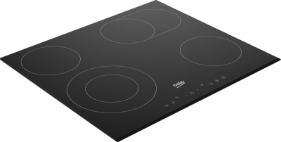 Детальное фото товара: Beko BHC6440KBEB стеклокерамическая поверхность