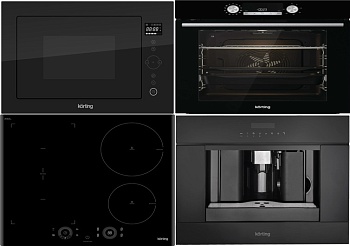 Фото товара: KORTING HIB 64750 B SMART + OKB 8921 ESN + KMI 825 TGN + KCM 9200 BG