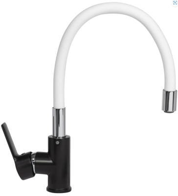 Детальное фото товара: Zigmund & Shtain ZS 2400W, смеситель, черный базальт