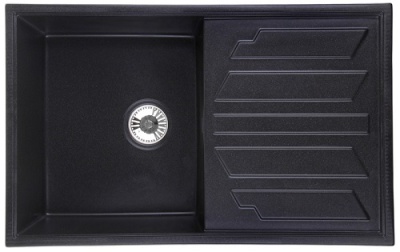 Детальное фото товара: GRANULA 8002 мойка, гранит, черный
