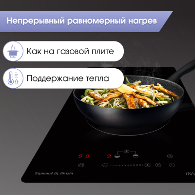 Zigmund & Shtain CI 29.3 B Детальное фото товара: Zigmund & Shtain CI 29.3 B индукционная поверхность