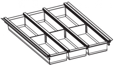 Детальное фото товара: Ninka Cuisio Aqua 400, Tandem Box Blum, DWD XP, Nova Pro Grass, лоток для столовых приборов, черный