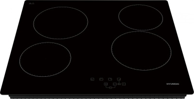 Детальное фото товара: Hyundai HHE 6410 BG стеклокерамическая поверхность