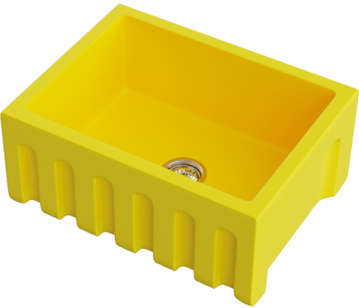 Детальное фото товара: Omoikiri Mikura 61-SL, мойка, керамика, желтый