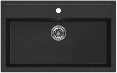 Детальное фото товара: KUCHENSTERN TOP 80, мойка, гранит, антрацит