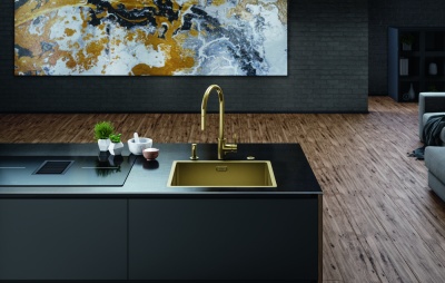 Детальное фото товара: Franke BXM 210/110-50 F-INOX, мойка, нержавеющая сталь, золото