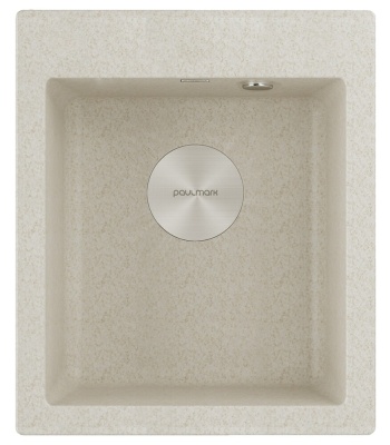 Детальное фото товара: Paulmark KANTE 40, мойка, гранит, бежевый