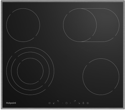 Детальное фото товара: Hotpoint HR 6T7 X S стеклокерамическая поверхность