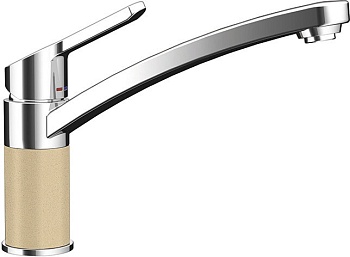 Фото товара: Schock SC-90, смеситель, гранит, хром/лунный камень