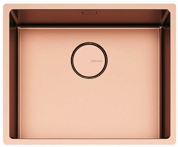 Фото товара: Falmec COMO 50 COPPER PVD, мойка, нержавеющая сталь, медь