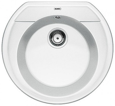 Blanco RondoVal 45 , мойка, гранит, белый Blanco RondoVal 45 , мойка, гранит, белый