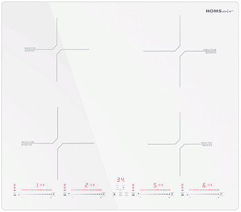 Фото товара: HOMSair HIC64SWH индукционная поверхность