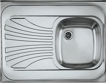 Фото товара: ALVEUS GENESIS PRIMAL 010D-NNI-60, мойка, нержавеющая сталь (без выпуска и сифона)