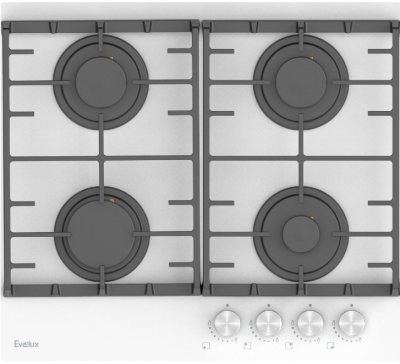 Детальное фото товара: Evelux HEG 600 WG газовая поверхность