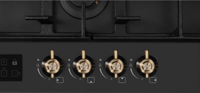 Детальное фото товара: HIBERG VM 6245 B газовая поверхность