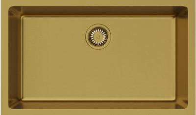 Omoikiri Okinoshima 76-U/I-G Matt, мойка, керамика, золото