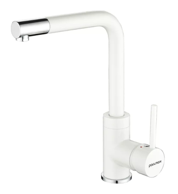Paulmark HONNER, смеситель, белый матовый