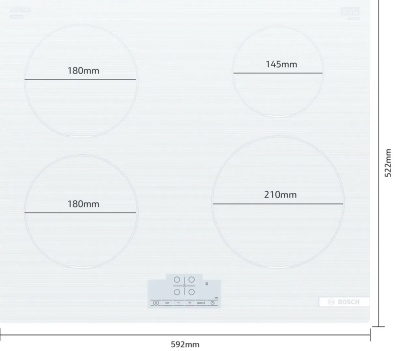 Детальное фото товара: Bosch PUE612BB1E индукционная поверхность