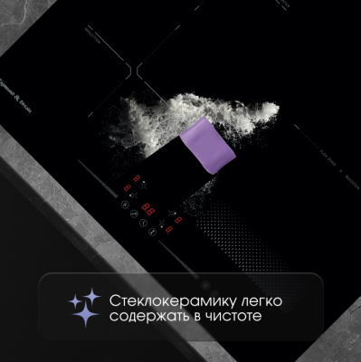 Детальное фото товара: Zigmund & Shtain CI 61.6 B индукционная поверхность