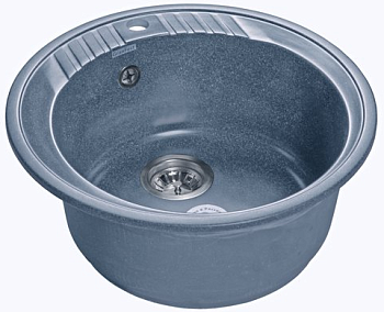Фото товара: GranFest RONDO GF-R-520, мойка, мрамор, графит