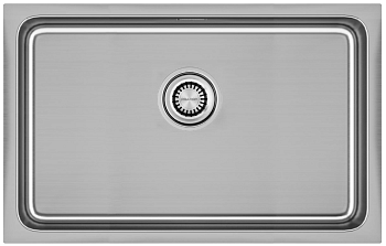 Фото товара: Paulmark VISTA 74, мойка, нержавеющая сталь брашированная