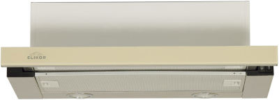 Elikor Интегра GLASS 60Н-400-В2Д нерж/стекло бежевое