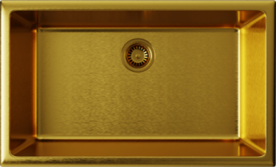 Детальное фото товара: Omoikiri Okinoshima 76-U/I-G Matt, мойка, керамика, золото