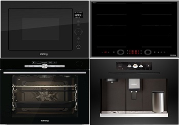 Фото товара: KORTING HIB 68700 B QUADRO + OKB 9982 EN ST + KMI 825 TGN + KCM 9830 BCG