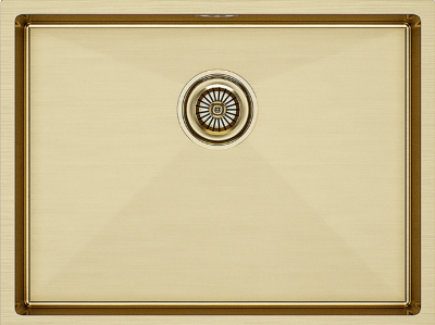 Paulmark NEXT 58 UNI, мойка, брашированное золото