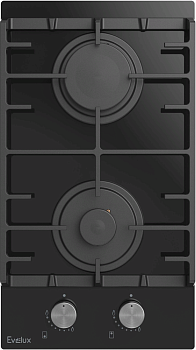 Фото товара: Evelux HEG 300 BG газовая поверхность