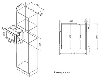 Схема встраивания