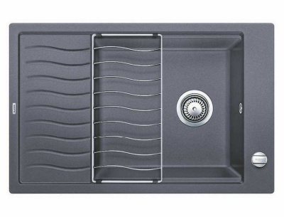 Blanco Elon XL 6 S-F мойка, гранит, темная скала с клапаном-автоматом Blanco Elon XL 6 S-F мойка, гранит, темная скала с клапаном-автоматом