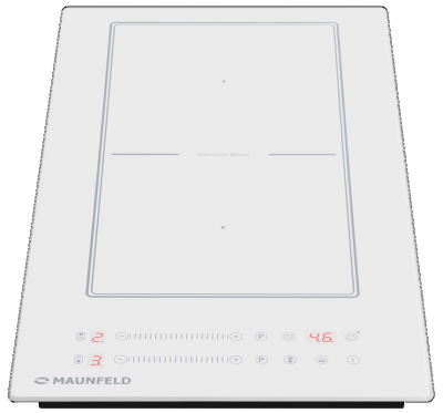 Детальное фото товара: Maunfeld CVI292S2BWH индукционная поверхность