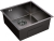 Emar EMB-131 PVD Nano Dark, мойка, вороненая сталь Детальное фото товара: Emar EMB-131 PVD Nano Dark, мойка, вороненая сталь