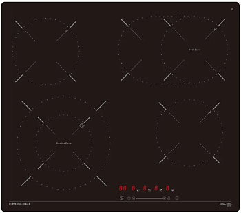 Фото товара: MEFERI MEH604BK ULTRA стеклокерамическая поверхность