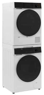 Krona стирка RHENE MAX WHITE 1400 9K WM + сушка RHENE MAX WHITE 8K DM + соед.элемент KRCK001