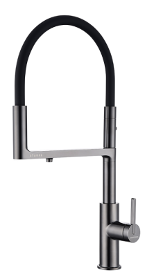 Детальное фото товара: Paulmark TORNADO, смеситель, глянцевый черный