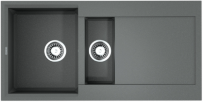 Omoikiri Sakaime 100-2-GR, мойка, гранит, leningrad grey Omoikiri Sakaime 100-2-GR, мойка, гранит, leningrad grey