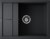 Детальное фото товара: Omoikiri Sumi 65A-GB, мойка, керамика, графит