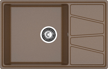 Фото товара: GranFest VERTEX GF-V-780L, мойка, мрамор, терракот