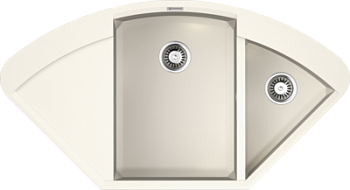 Фото товара: Omoikiri Sakaime 105C-WH, мойка, гранит, белый