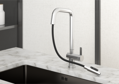 Детальное фото товара: GRANULA 7273 смеситель, сталь сатин