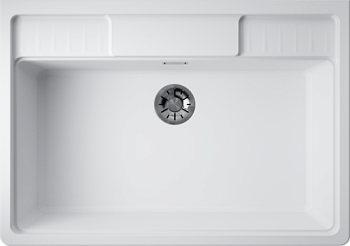 Фото товара: Omoikiri Kinokawa 90-WH, мойка, керамика, белый