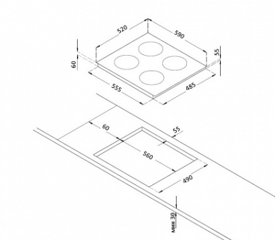 Схема встраивания