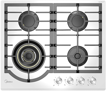 Фото товара: Midea MG696VGW газовая поверхность