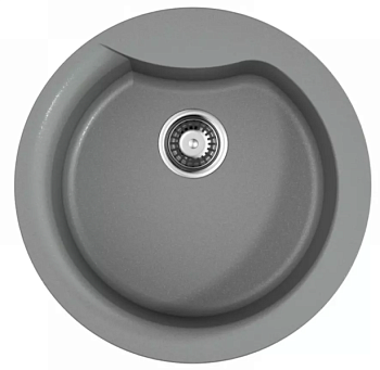 Фото товара: Omoikiri Yasugata 48R-GR, мойка, гранит, leningrad grey