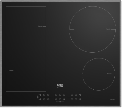 Детальное фото товара: Beko HII64200FMTX индукционная поверхность