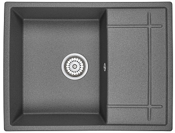 Фото товара: GRANULA 6501 мойка, гранит, графит